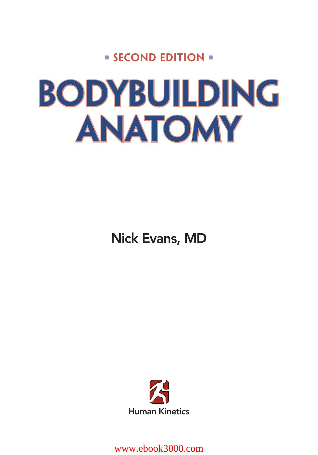 Bodybuilding Anatomy, 2nd edition by Unknow