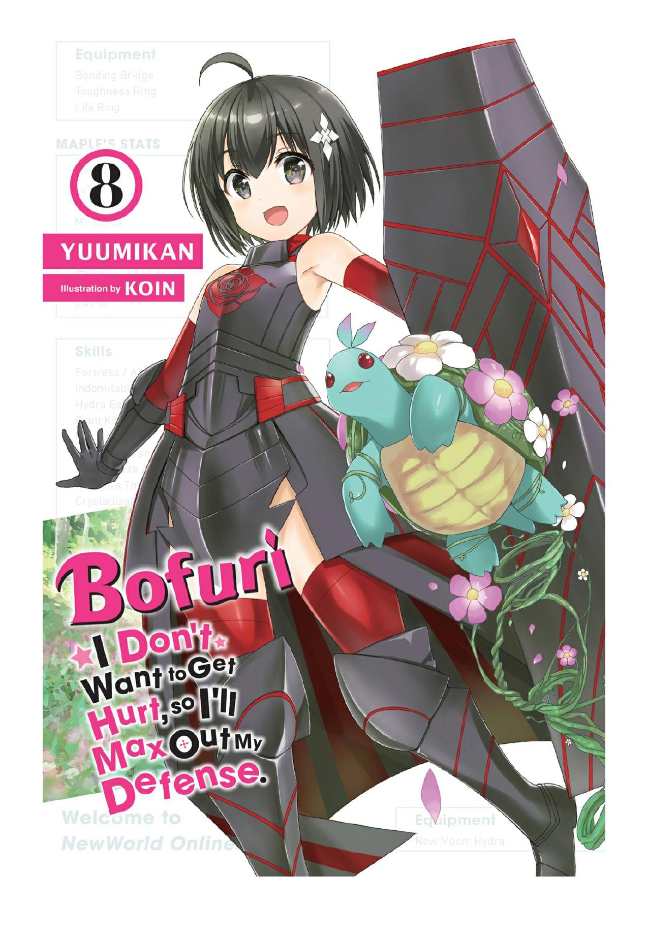 Bofuri: I Donât Want to Get Hurt, so Iâll Max Out My Defense., Vol. 8 by Yuumikan & KOIN