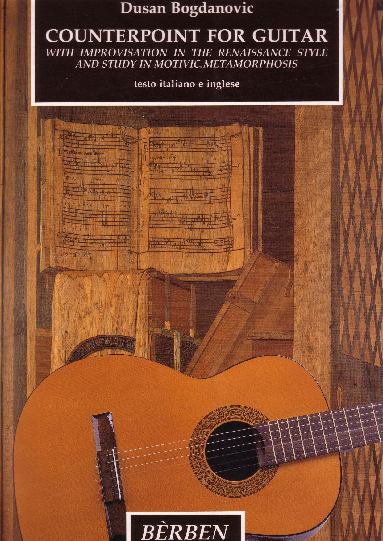 Bogdanovic Dusan Counterpoint for guitar by Unknown
