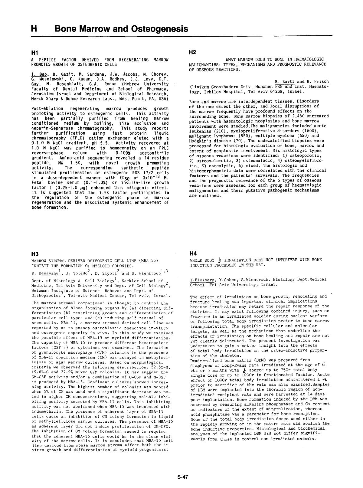 Bone marrow and osteogenesis by Unknown