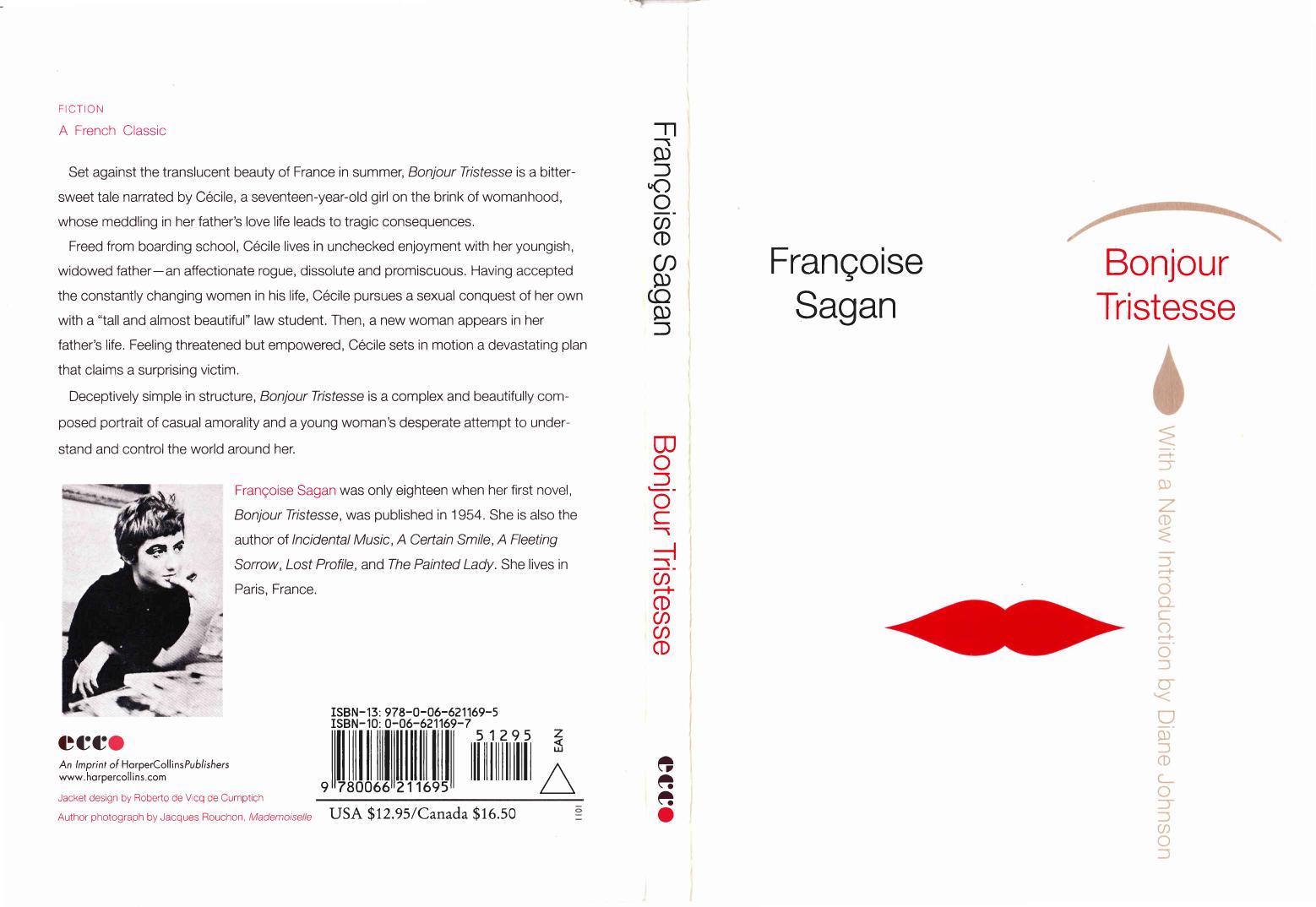 Bonjour Tristesse by Francoise Sagan