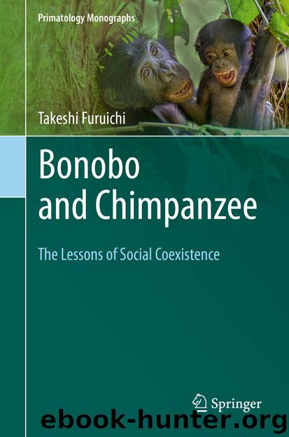 Bonobo and Chimpanzee by Takeshi Furuichi