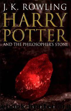 Book 1: Harry Potter and the Philosopher’s Stone by J. K. Rowling