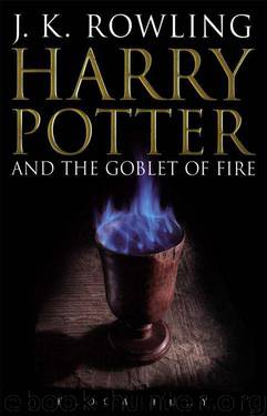 Book 4: Harry Potter and the Goblet of Fire by J. K. Rowling - free ...