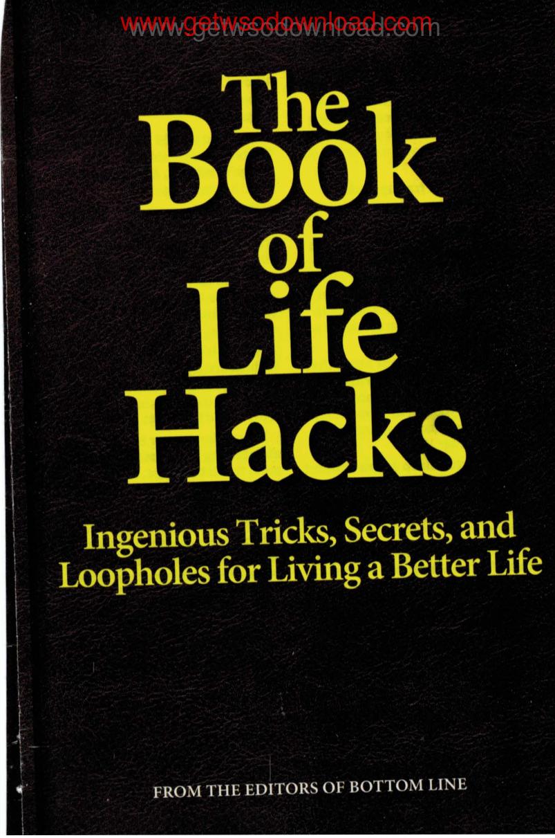 Book Of Life Hacks by Unknown
