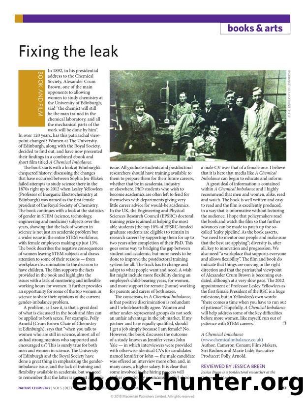 Book and film: Fixing the leak by Unknown