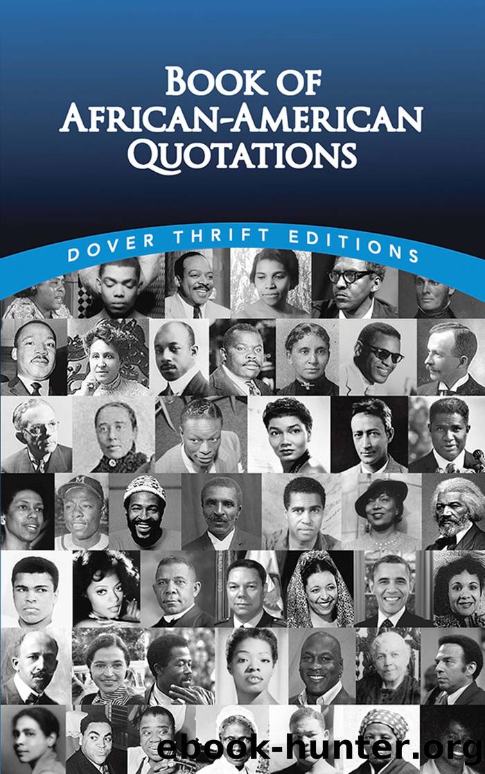 Book of African-American Quotations by Unknown