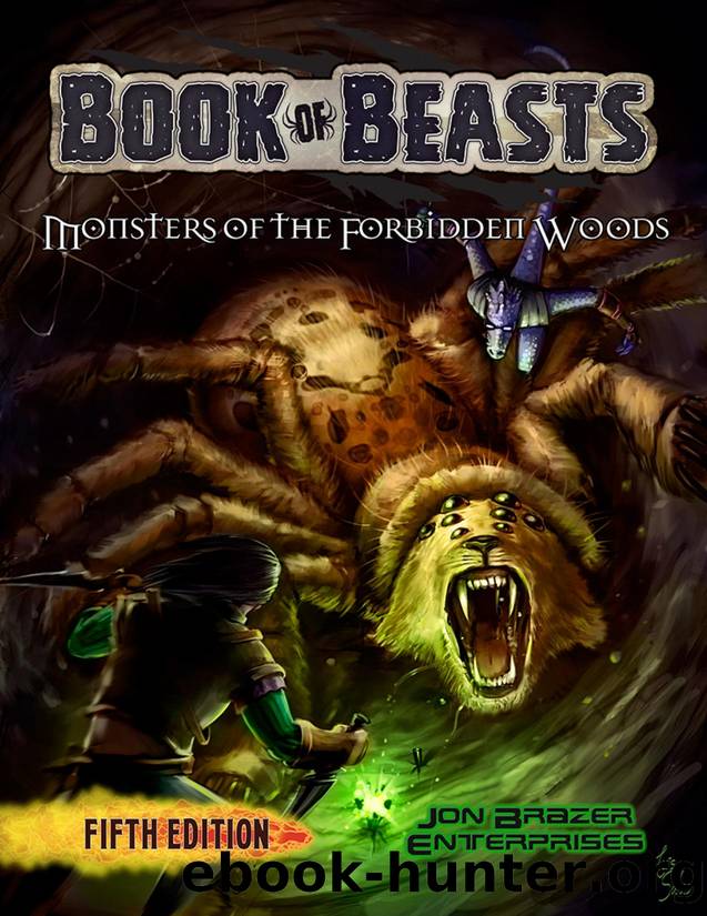 Book of Beasts by Monsters of the Forbidden Woods