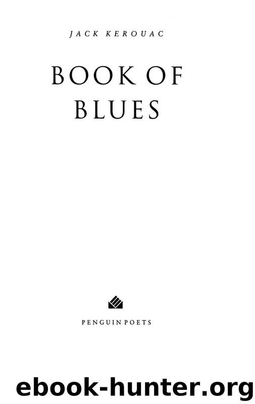 Book of Blues by Jack Kerouac