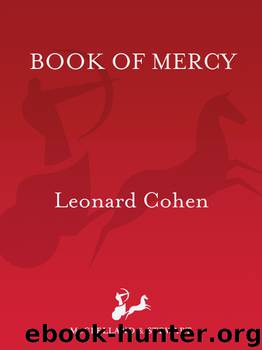Book of Mercy by Cohen Leonard