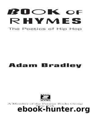 Book of Rhymes by Adam Bradley