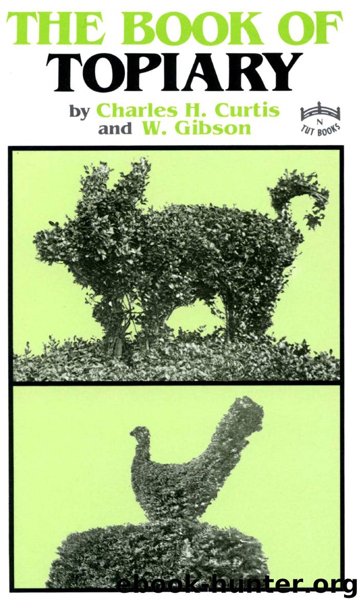 Book of Topiary by Charles Curtis & W. Gibson