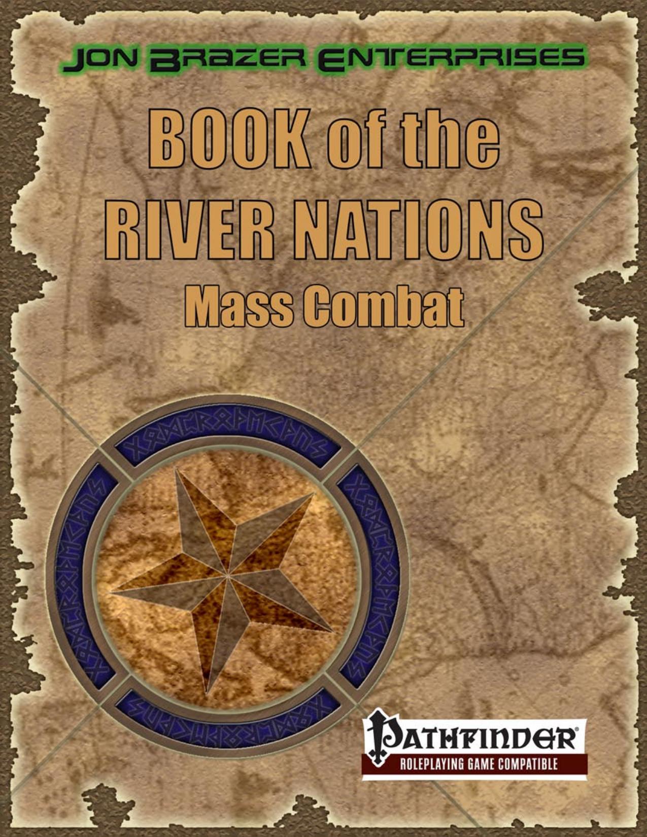 Book of the River Nations: Mass Combat by Jon Brazer Enterprises