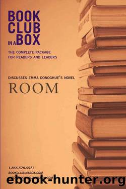 Bookclub-in-a-Box Discusses Room by Emma Donoghue by Marilyn Herbert