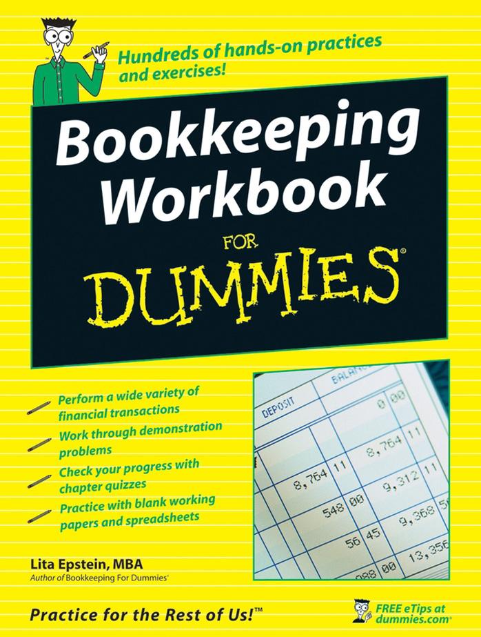 Bookkeeping Workbook For Dummies by Lita Epstein