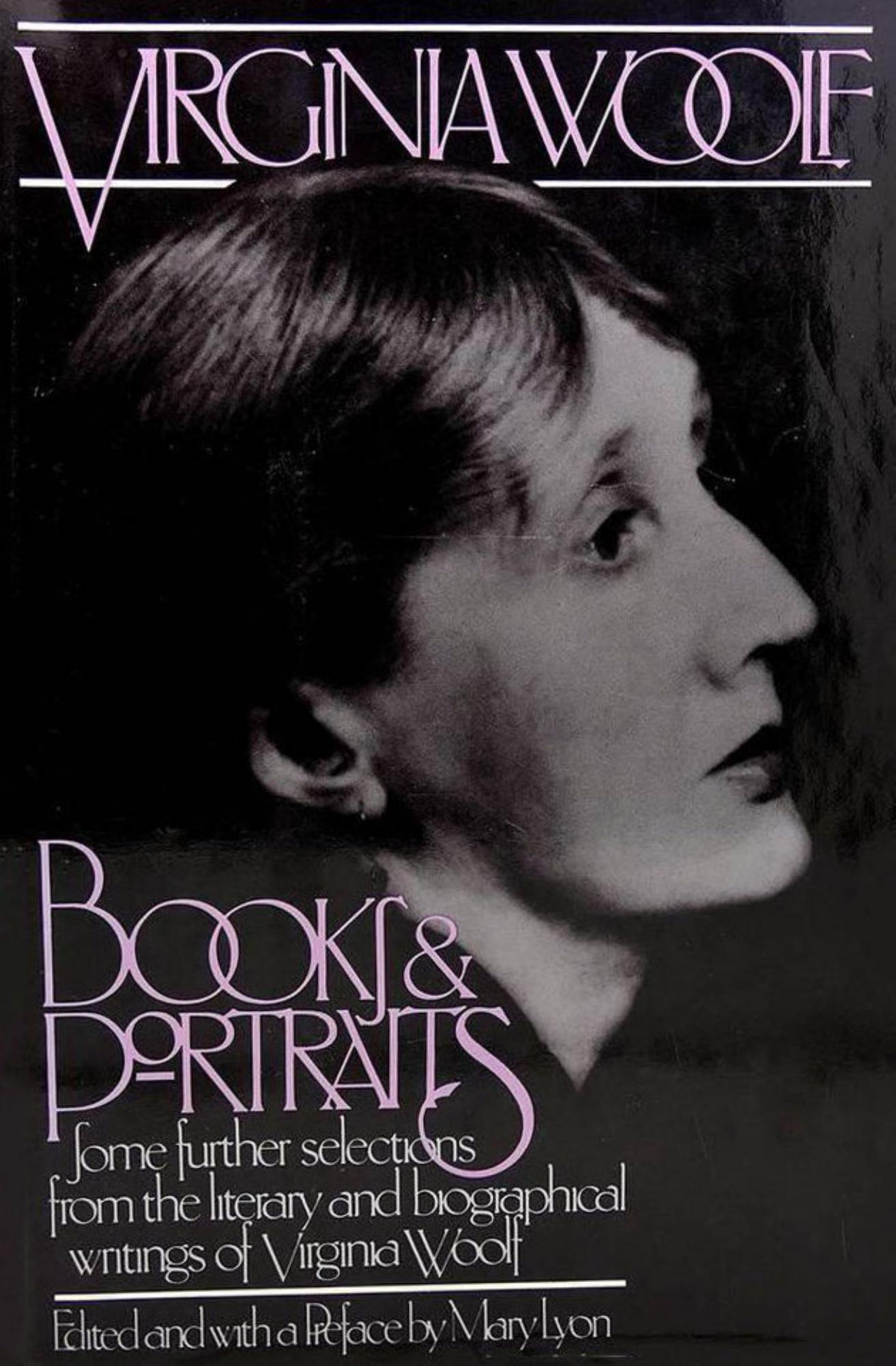 Books and Portraits by Virginia Woolf