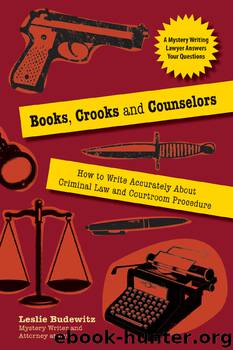 Books, Crooks, and Counselors by Leslie Budewitz