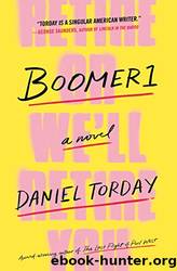 Boomer_A Novel by Daniel Torday