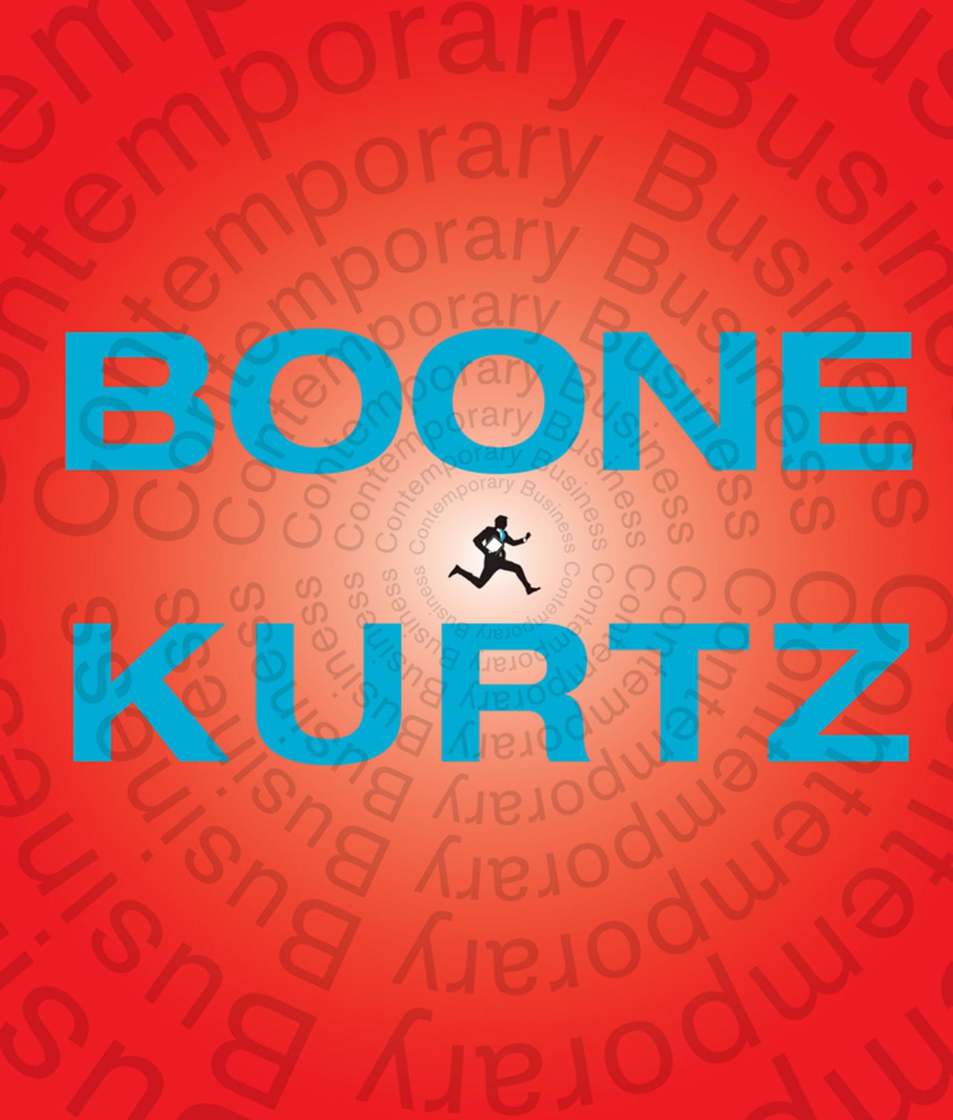 Boone & Kurtz's contemporary business by Boone Louis E.;Kurtz David L