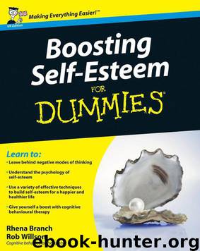 Boosting Self-Esteem For Dummies by Branch Rhena & Willson Rob