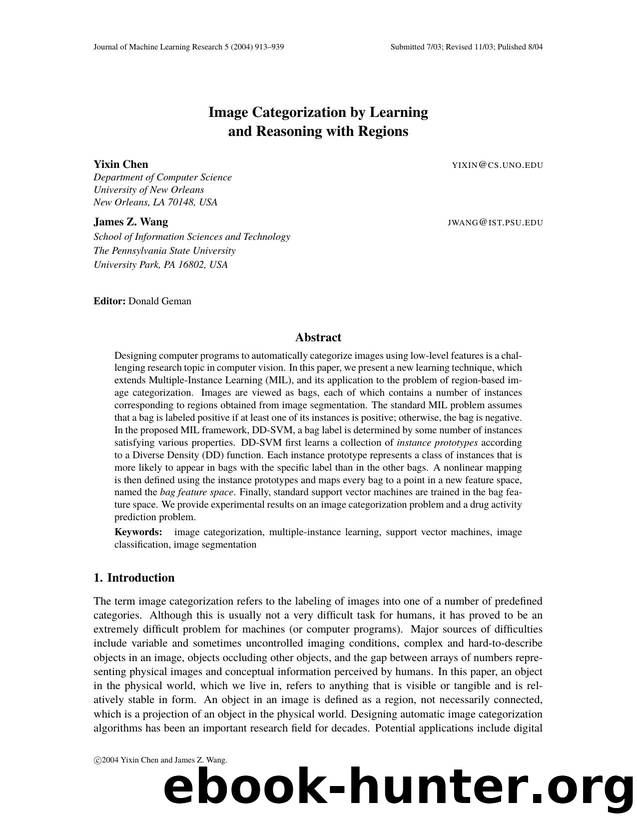 Boosting as a Regularized Path to a Maximum Margin Classifier by Unknown