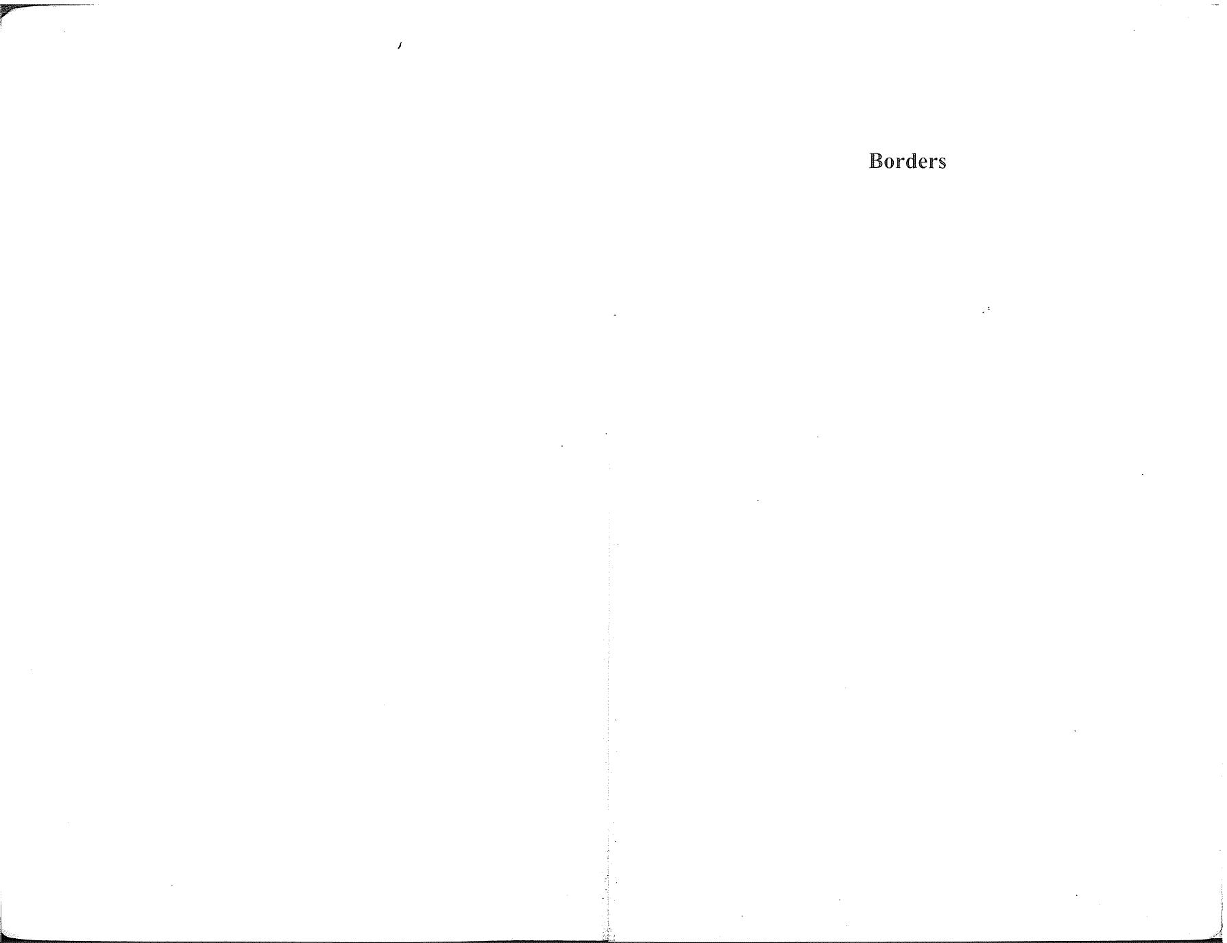 Borders : frontiers of identity, nation and state by Hastings Donnan and Thomas M. Wilson