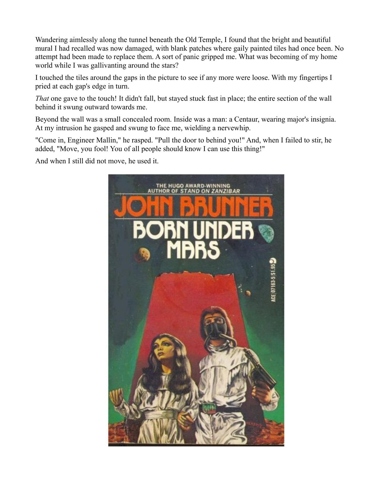 Born Under Mars by John Brunner