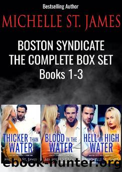 Boston Syndicate Complete Series Box Set (1 - 3): Thicker Than Water, Blood in the Water, Hell or High Water by Michelle St. James