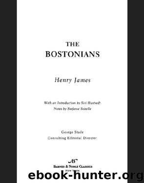 Bostonians (Barnes & Noble Classics Series) by Henry James