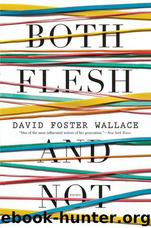 Both Flesh and Not: Essays by Wallace David Foster
