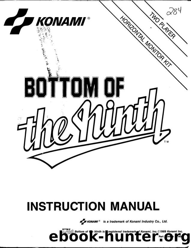 Bottom Of The 9th, by Konami (1989) by Unknown