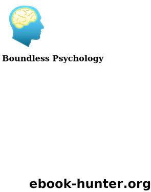 Boundless Psychology by Boundless