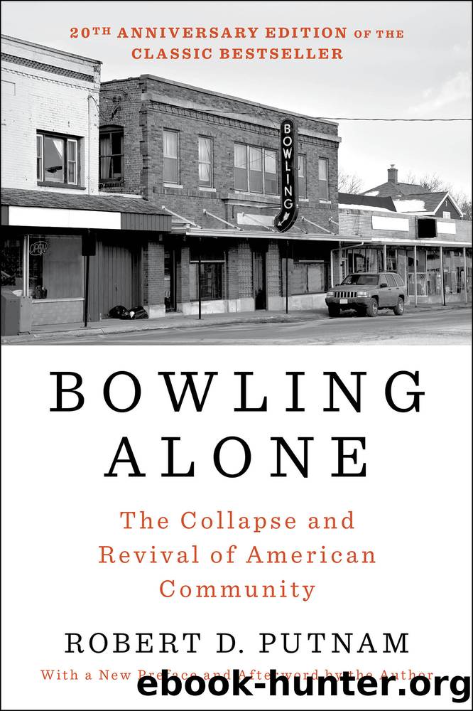 Bowling Alone by Robert D. Putnam