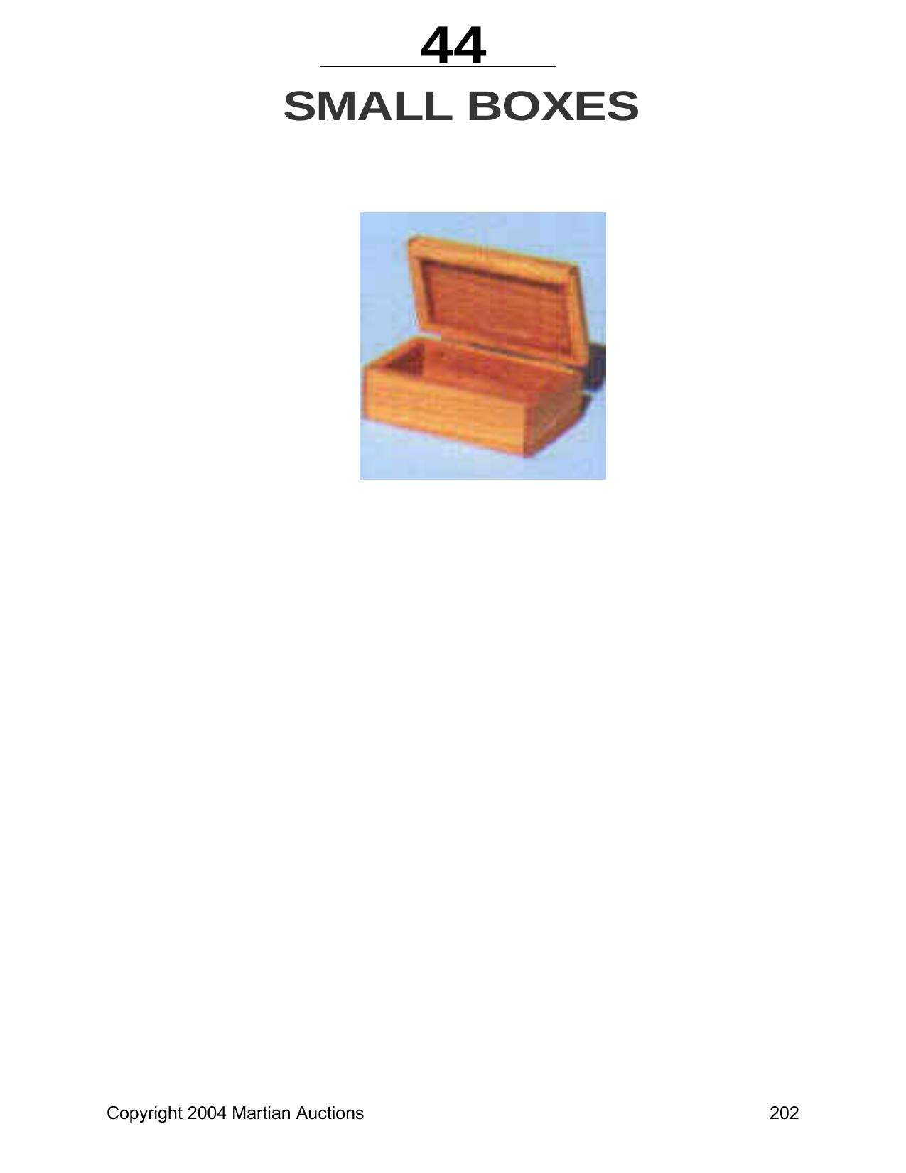 Box by Small Boxes
