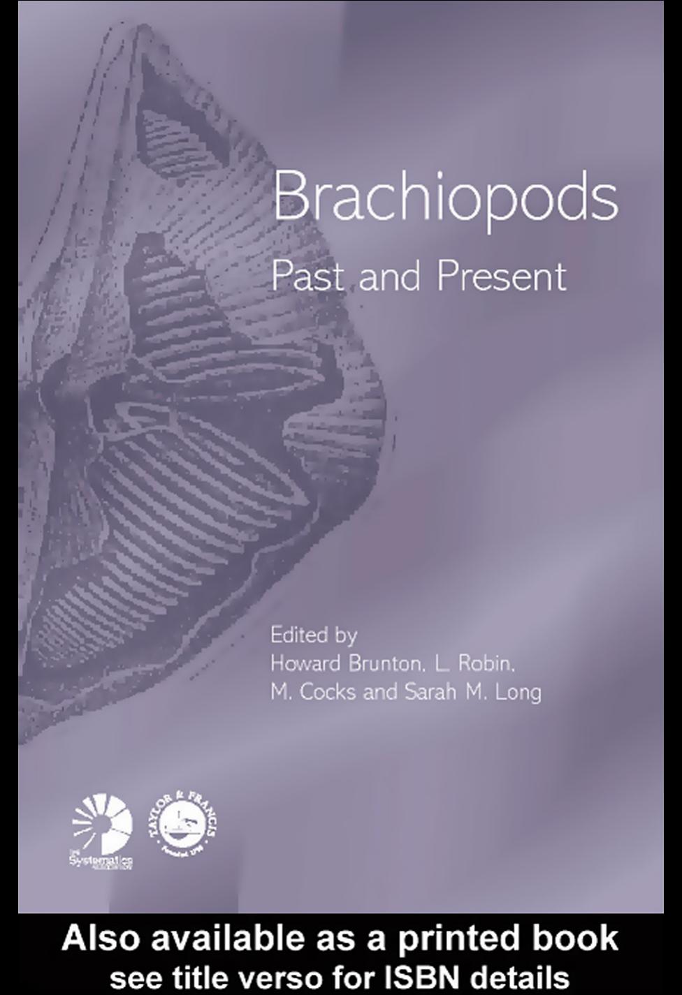 Brachiopods Past and Present by Howard Brunton L. Robin M. Cocks Sarah L Long