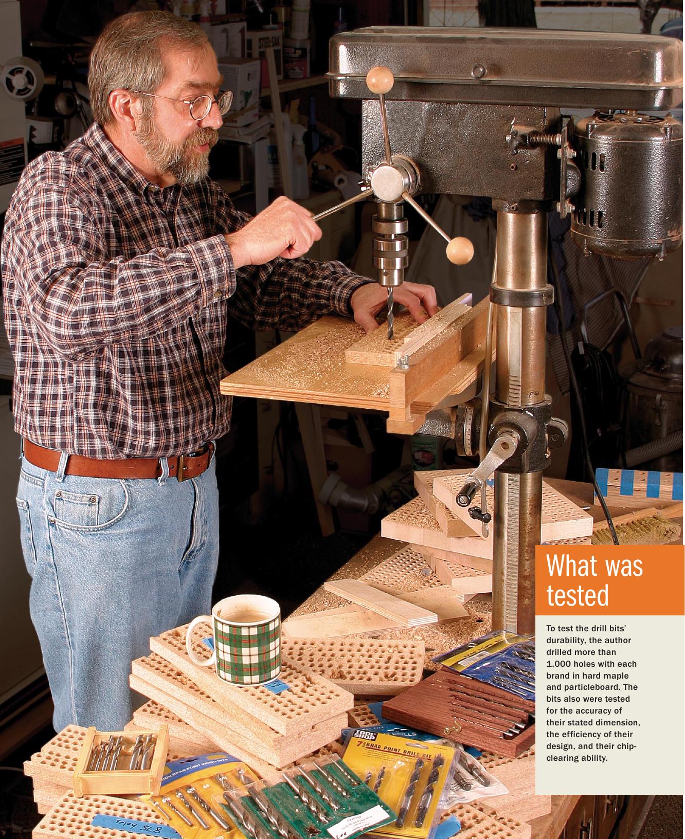 Brad-point Bits by Chris A. Minick