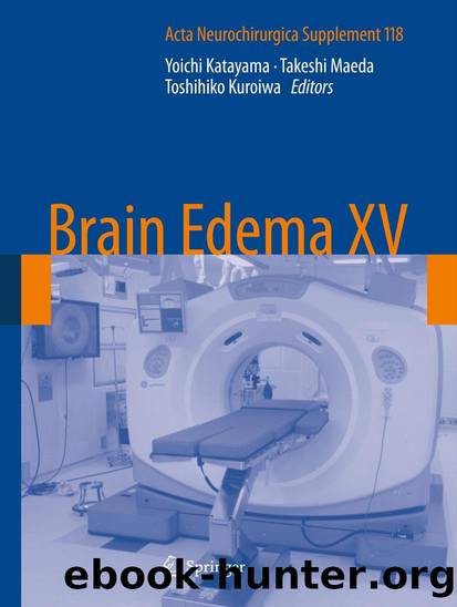 Brain Edema XV by Yoichi Katayama Takeshi Maeda & Toshihiko Kuroiwa