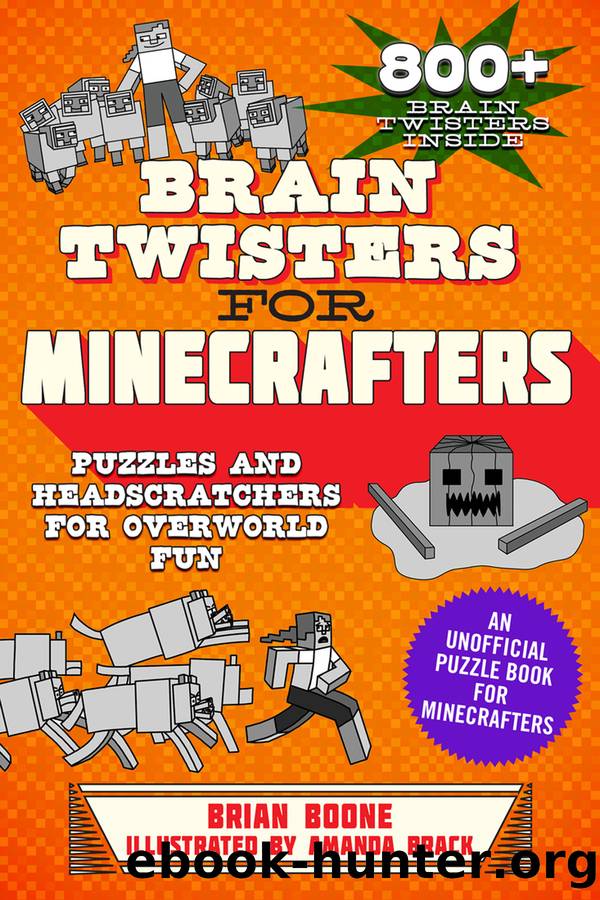 Brain Twisters for Minecrafters by Brian Boone