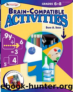 Brain-Compatible Activities Grades 6-8 by David A. Sousa