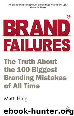 Brand Failures by Haig Matt