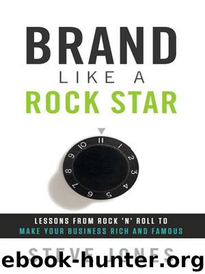 Brand Like A Rock Star: Lessons from Rock ’n’ Roll to Make your Business Rich and Famous by Jones Steve & Steve Jones