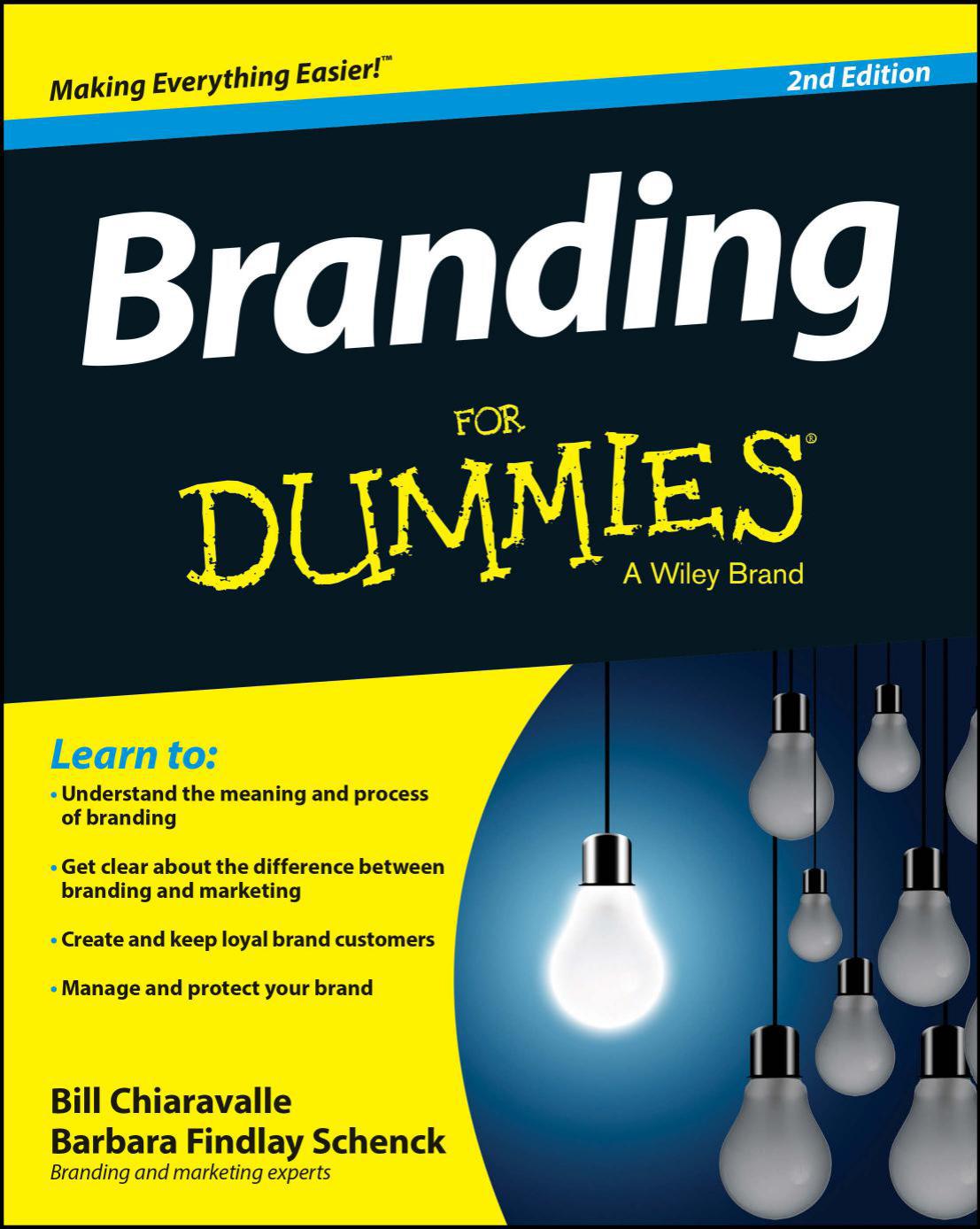 Branding For Dummies by Bill Chiaravalle  Barbara Findlay Schenck