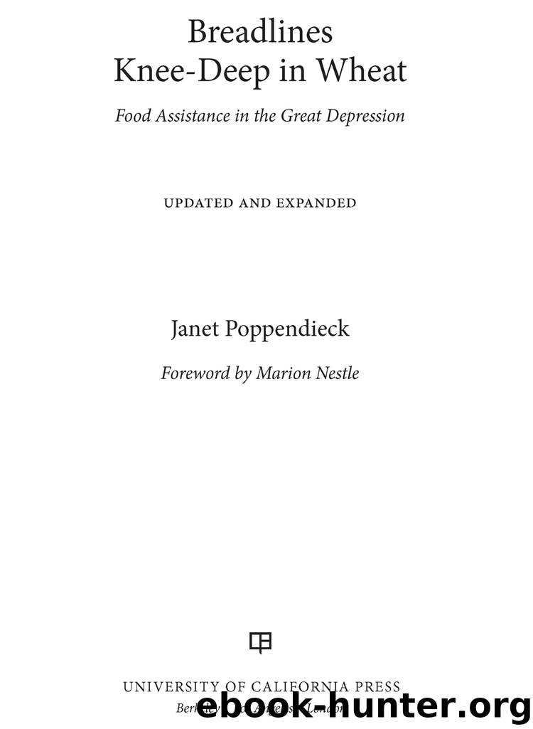 Breadlines Knee-Deep in Wheat by Poppendieck Janet