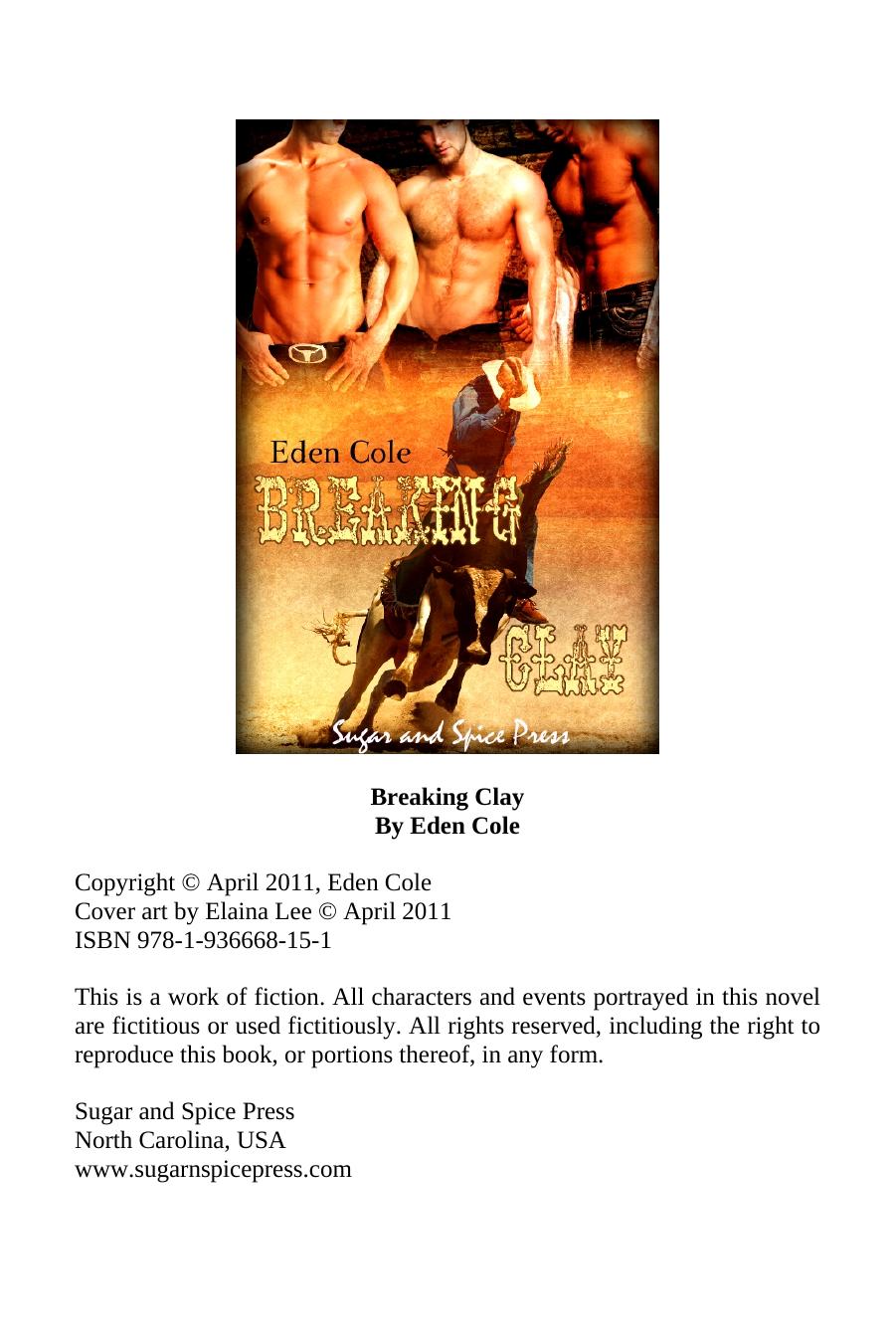 Breaking Clay by Eden Cole