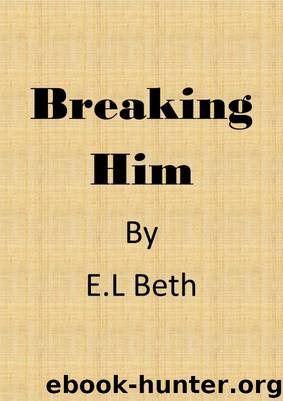 Breaking HIm by E.L Beth