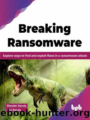 Breaking Ransomware: Explore ways to find and exploit flaws in a ransomware attack by Jitender Narula & Atul Narula