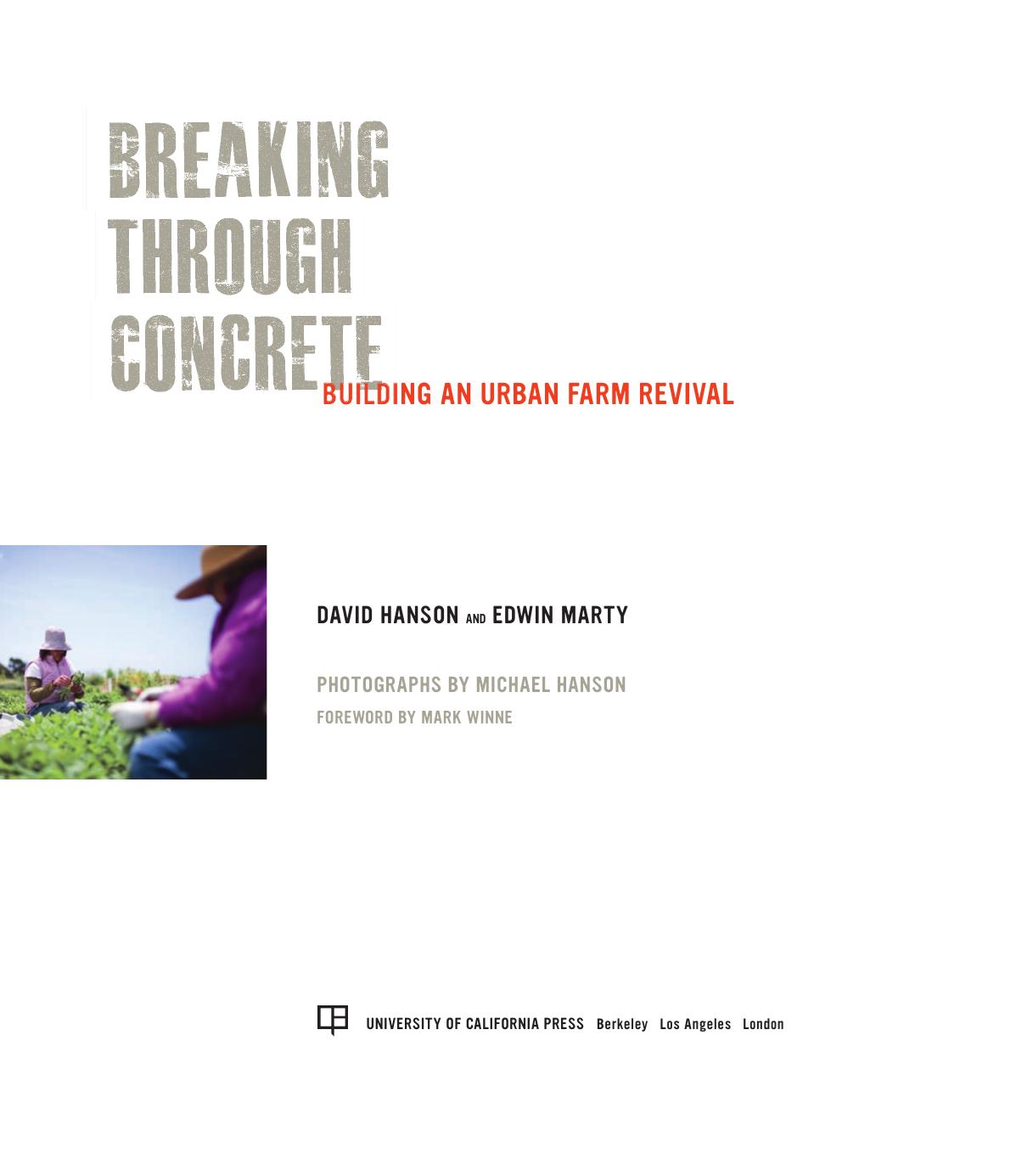 Breaking Through Concrete by David Hanson