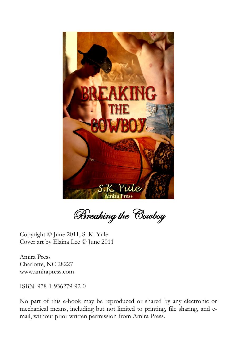 Breaking the Cowboy by Unknown