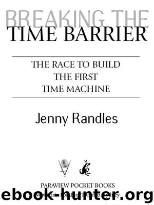 Breaking the Time Barrier by Jenny Randles