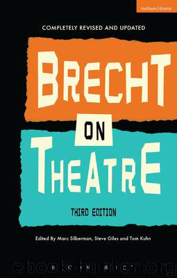 Brecht on Theatre by Bertolt Brecht